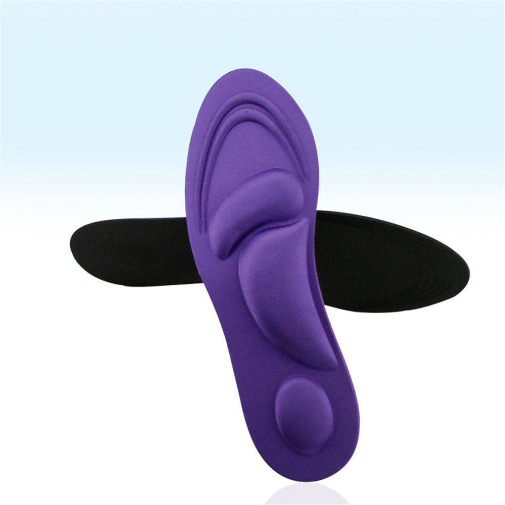 【PrettySet】 1 Cặp 4D Miếng Bọt Biển Mềm Lót Mềm Massage Non-Slip Sốc Hấp Thụ Thoáng Khí Thoải Mái Giày Pad Đối Với Phụ Nữ Có Kích Thước 34-40