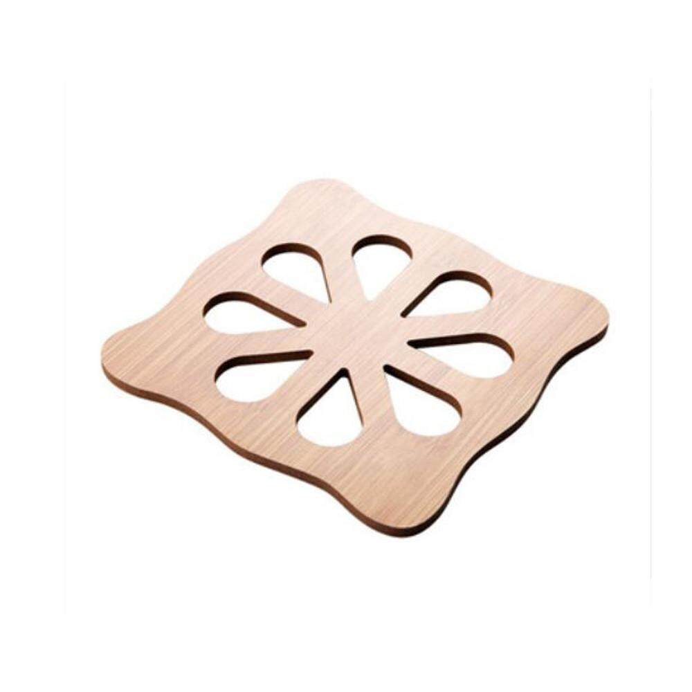 Smnbk Mall 2020 Hàng Mới Về 1 PC Gỗ Đệm Lót Chịu Nhiệt Pan Đệm Lót Nồi Chủ Nấu Bếp Cách Ly Pad