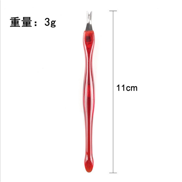 Dead skin fork Dead skin push Remove nail dead skin Nail manicure tool