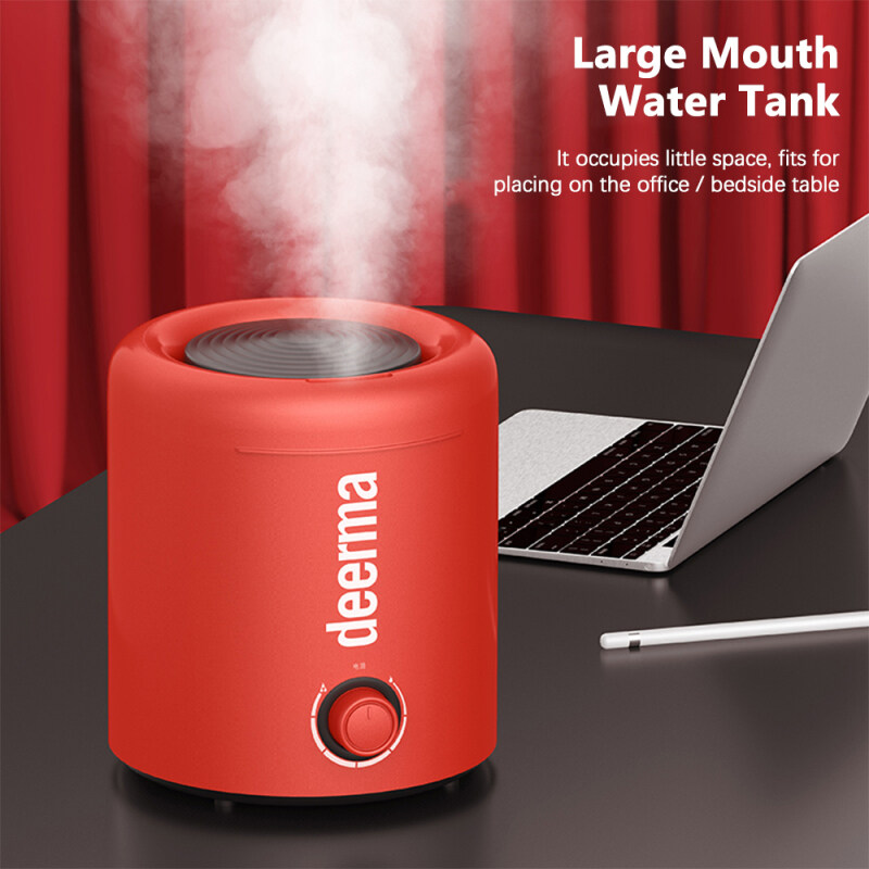 Deerma DEM - F301 / DEM - F300 2.5L Capacity Cool Mist Mute Air Humidifier air purifier aromatherapy diffuser Singapore