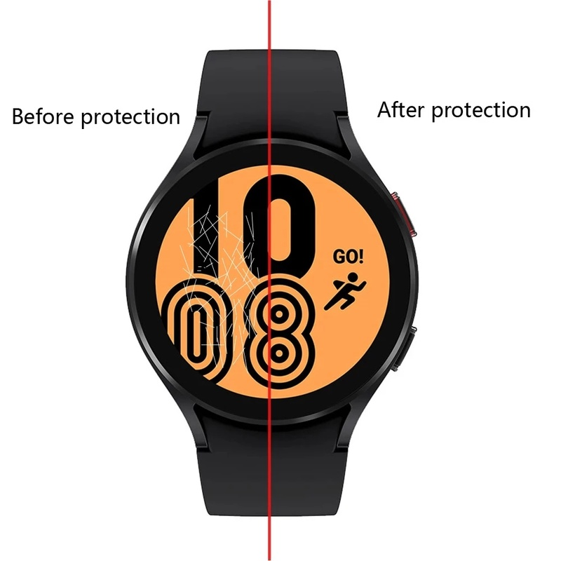 HD transparent scratch-resistant anti-fingerprint waterproof TPU mobile phone screen protector Compatible with Samsung GALAXY WATCH4 hydrogel film