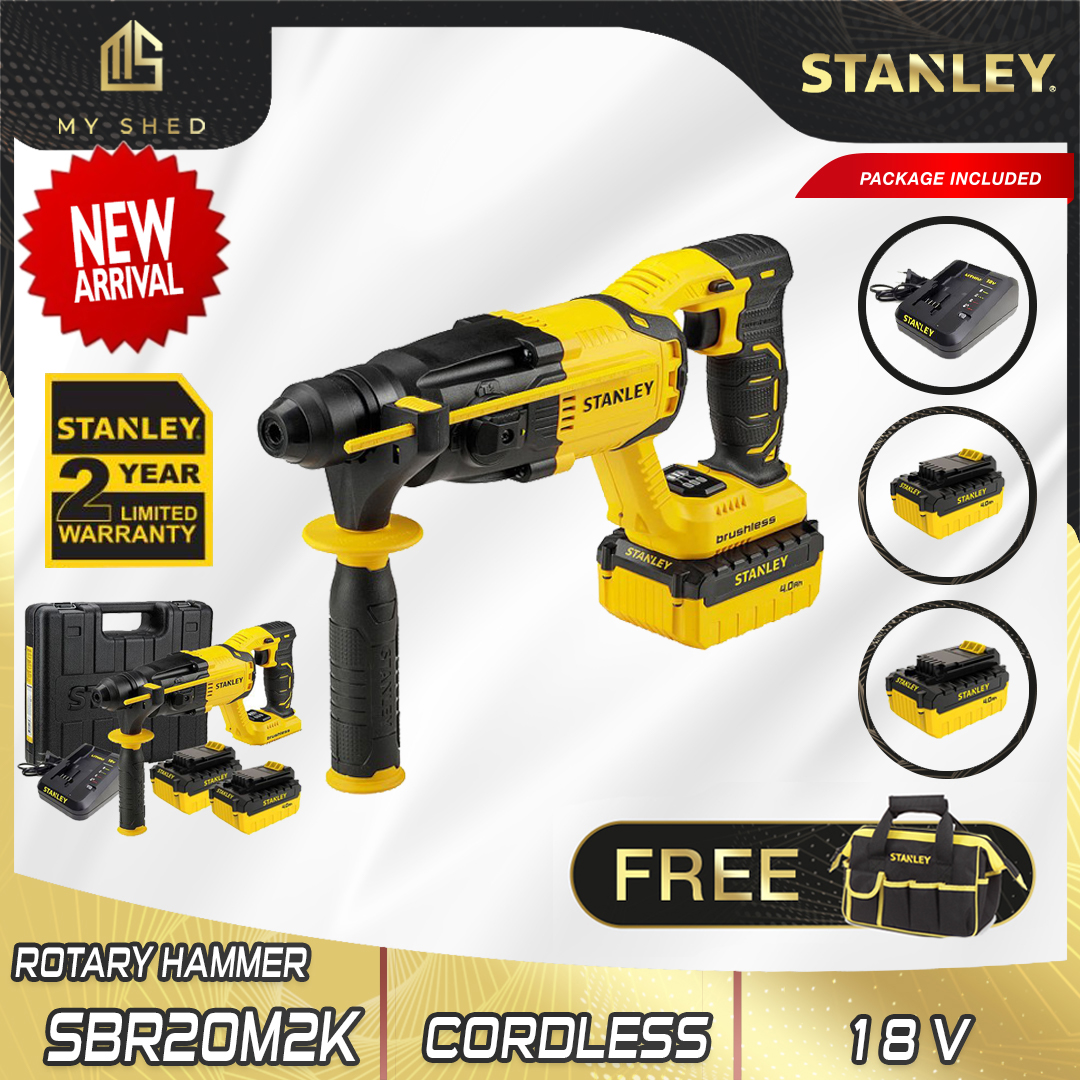 STANLEY SBR20M2K-B1 18V Brushless 3 