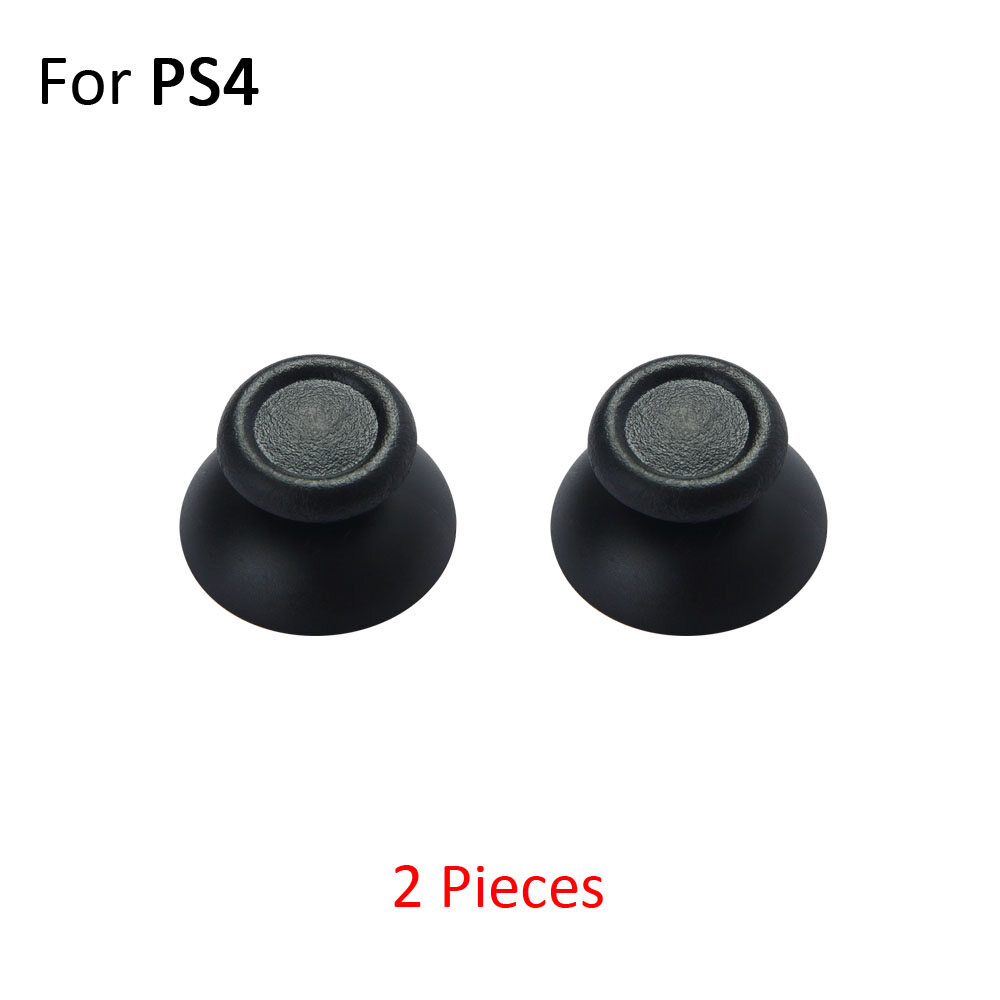 2pcs Controller 3D Thumb Sticks Replace Caps Joystick Thumbstick Cap Mushroom Head Rocker Replacement For Sony PlayStation 4 PS4