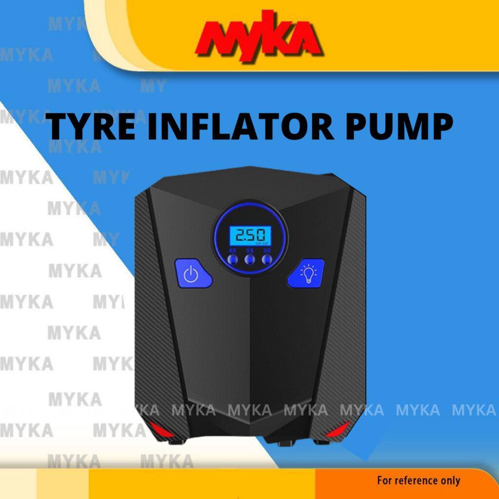 Compressor angin pam tayar kereta 12V portable tire pressure detectors