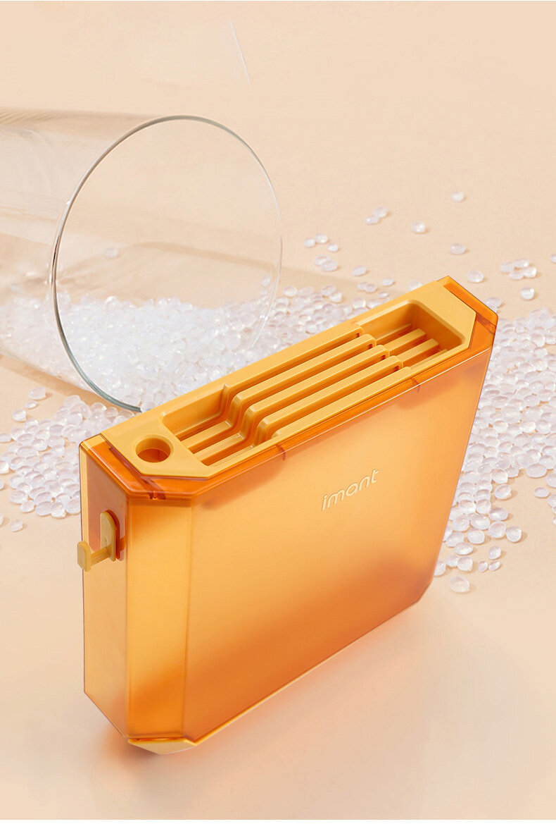 Transparent knife storage rack kitchen wall-mounted knife rest cabinet Ultra-thin kitchen knife holder hidden knife holder insert knife rest