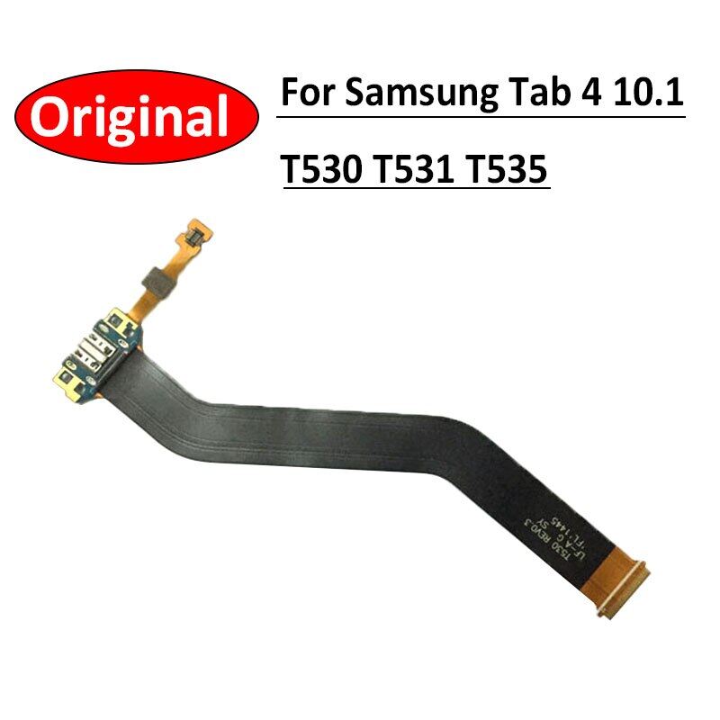 Original for samsung galaxy tab 4 10.1 t530 sm-t530 t531 t535 charger charging port dock usb connector flex cable ribbon