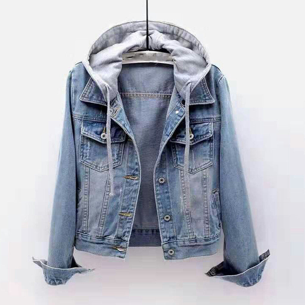 blue denim jackets for womens online