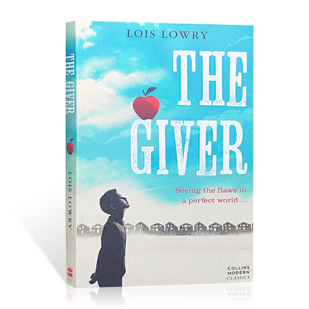 The Giver Lois แคนดี้ไซไฟตัดหมอกภาษาอังกฤษ Original เอกสารหนังสือนิทานสำหรับนวนิยายนักเรียนม. ปลาย