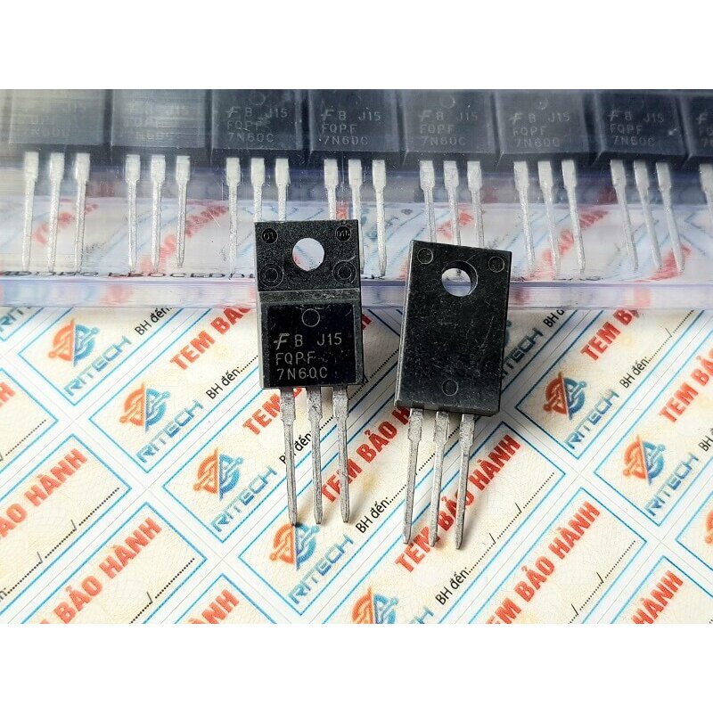 Fqpf7n60c mosfet kênh-n 600v/4.3a to-220f