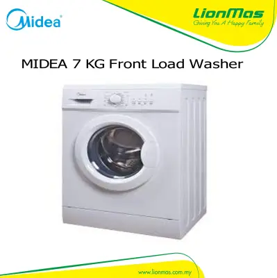 [Free Standard Installation] MIDEA 7 KG Front Load Washing Machine, MFL70-S1202E / MFL70S1202E