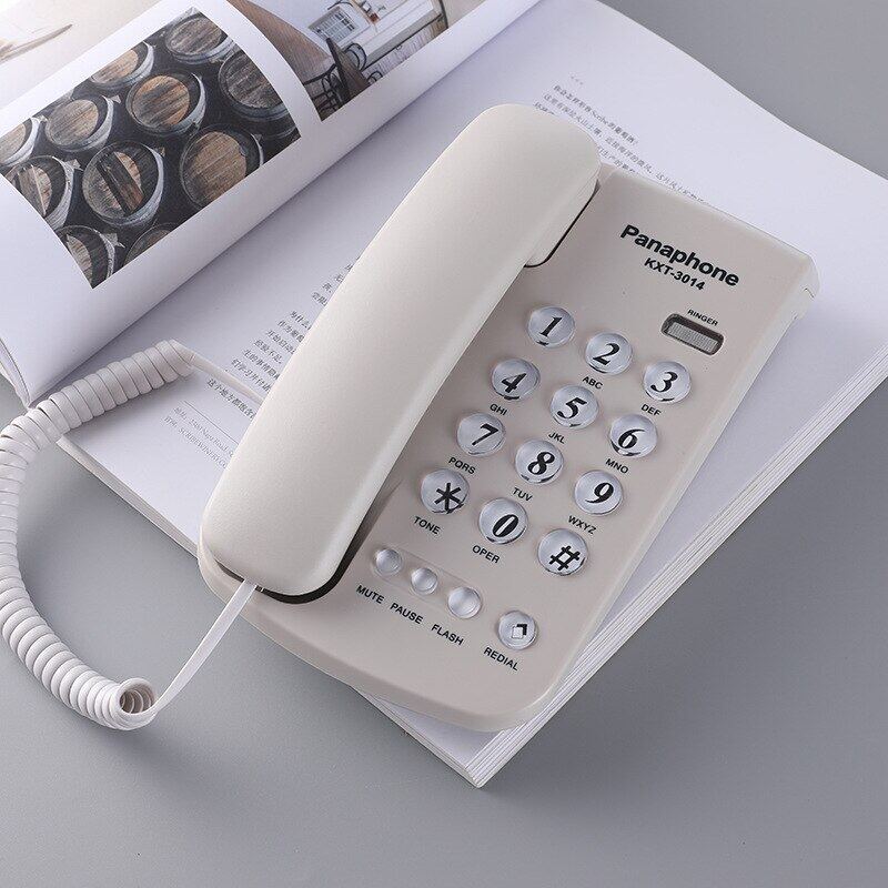 Basic Landline Phone Corded Home Telephone Cheap Office Phones Small ...