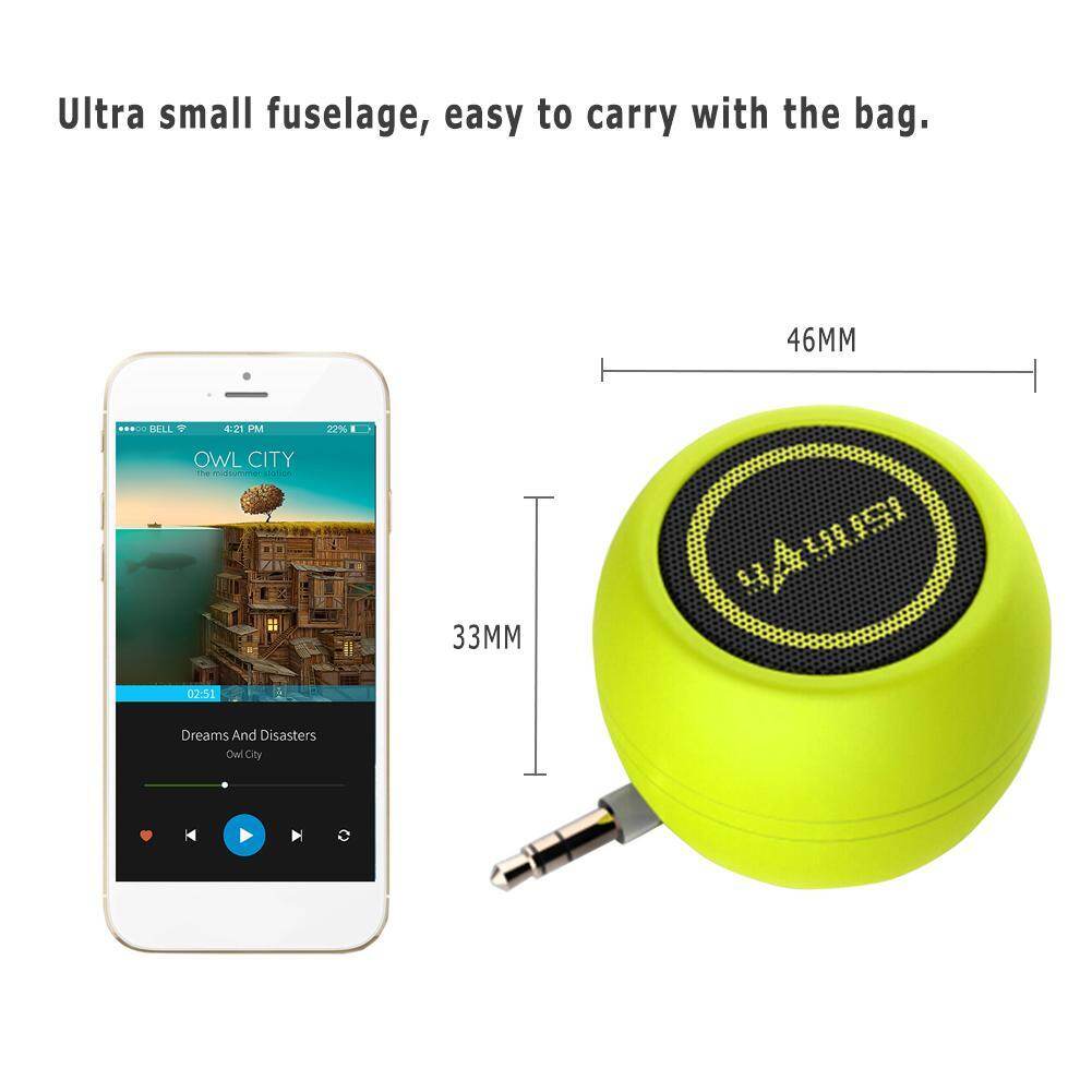 Loa Mini A5 Máy Phát Nhạc Âm Thanh Nổi AUX Giắc Cắm 3.5Mm Dành Cho Máy Tính Xách Tay Điện Thoại