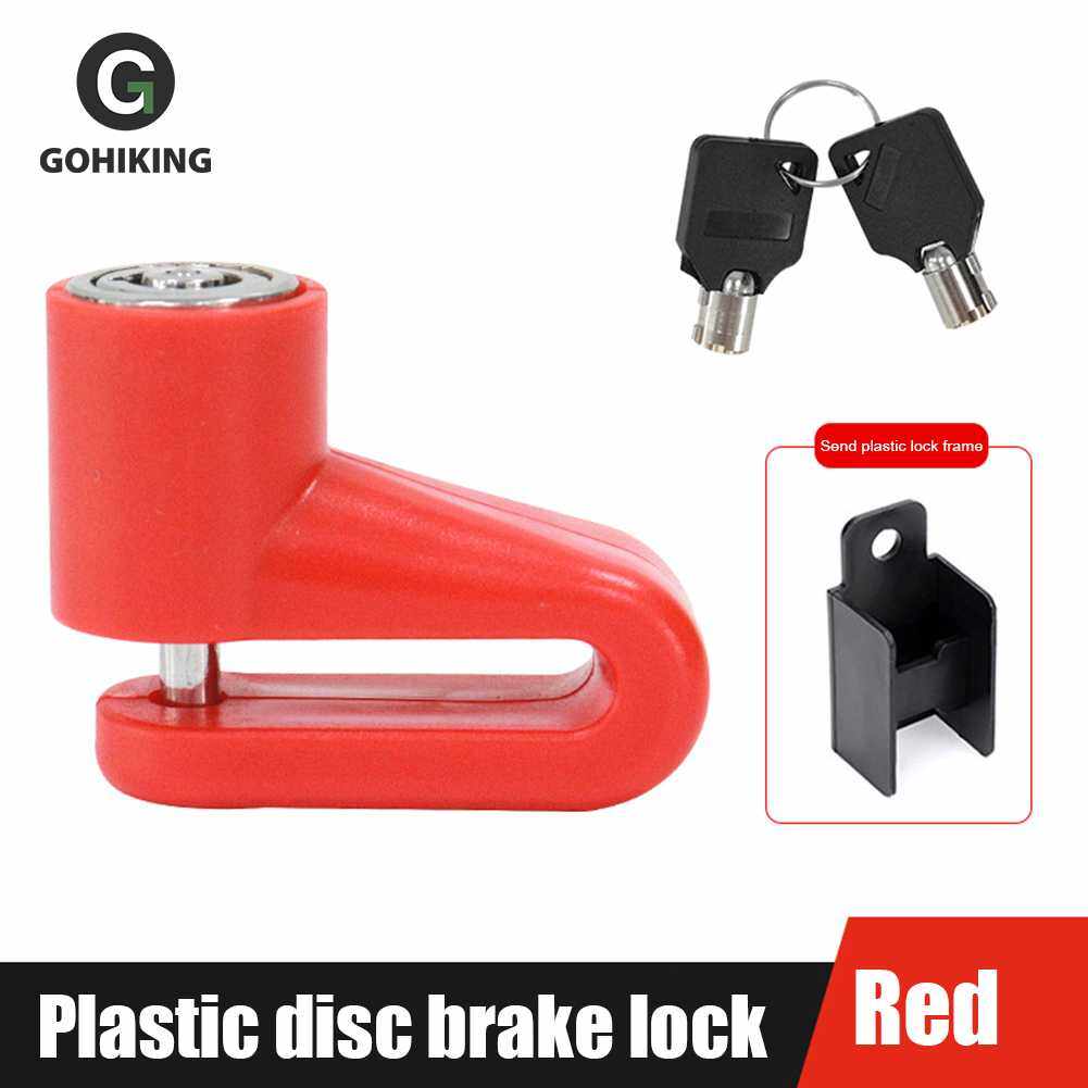 Electric Scooter Disc Brake Lock Anti Theft with Lock Frame Accessories for M365