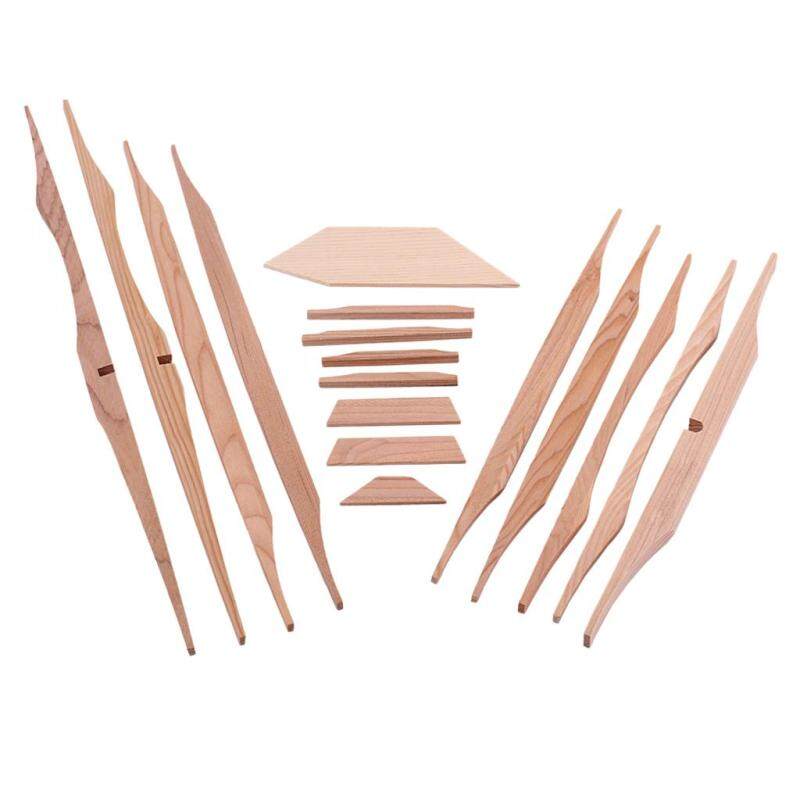 17Pcs Spruce Brace Wood Kit Light Brown Professional 41 Inch Guitar Parts Luthier DIY Kit Wood Kit for Guitar Malaysia