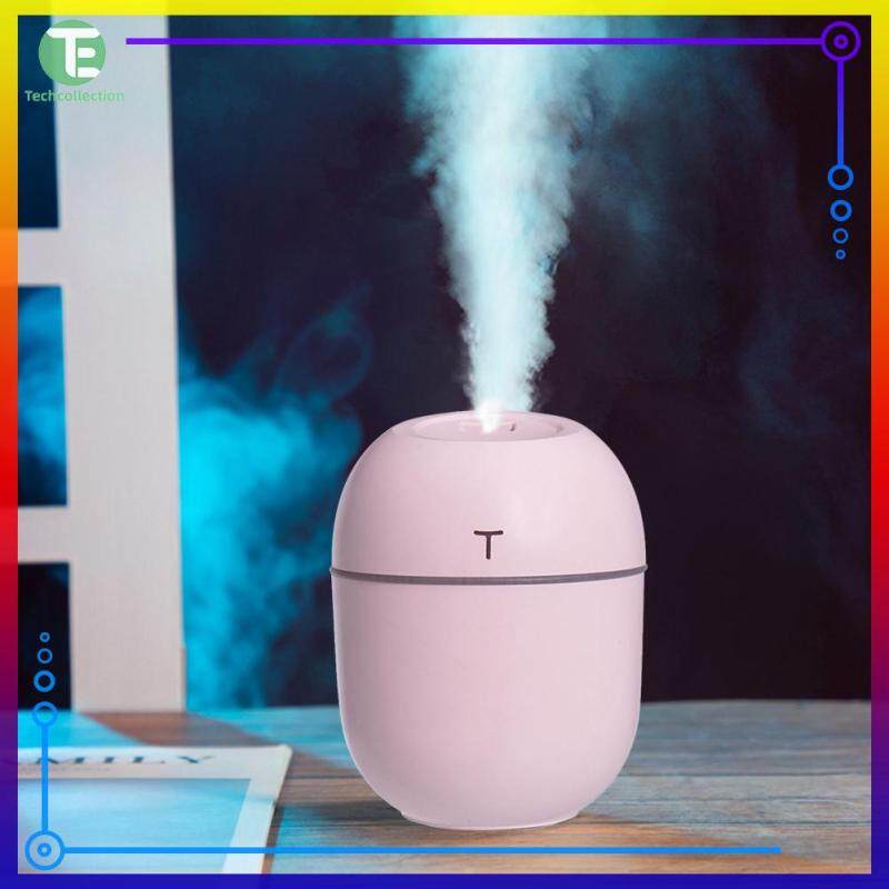220ml Air Humidifier USB Mini Mist Maker Ultrasonic Aroma Diffuser Hydrating Fogger with Night Lamp Singapore
