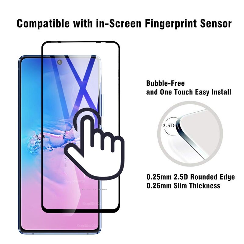 [SPOT EXPRESS] protective glass for samsung note 10 lite s10 Lite light screen protector tempered glass on samsung galaxy note10 s10lite Glass