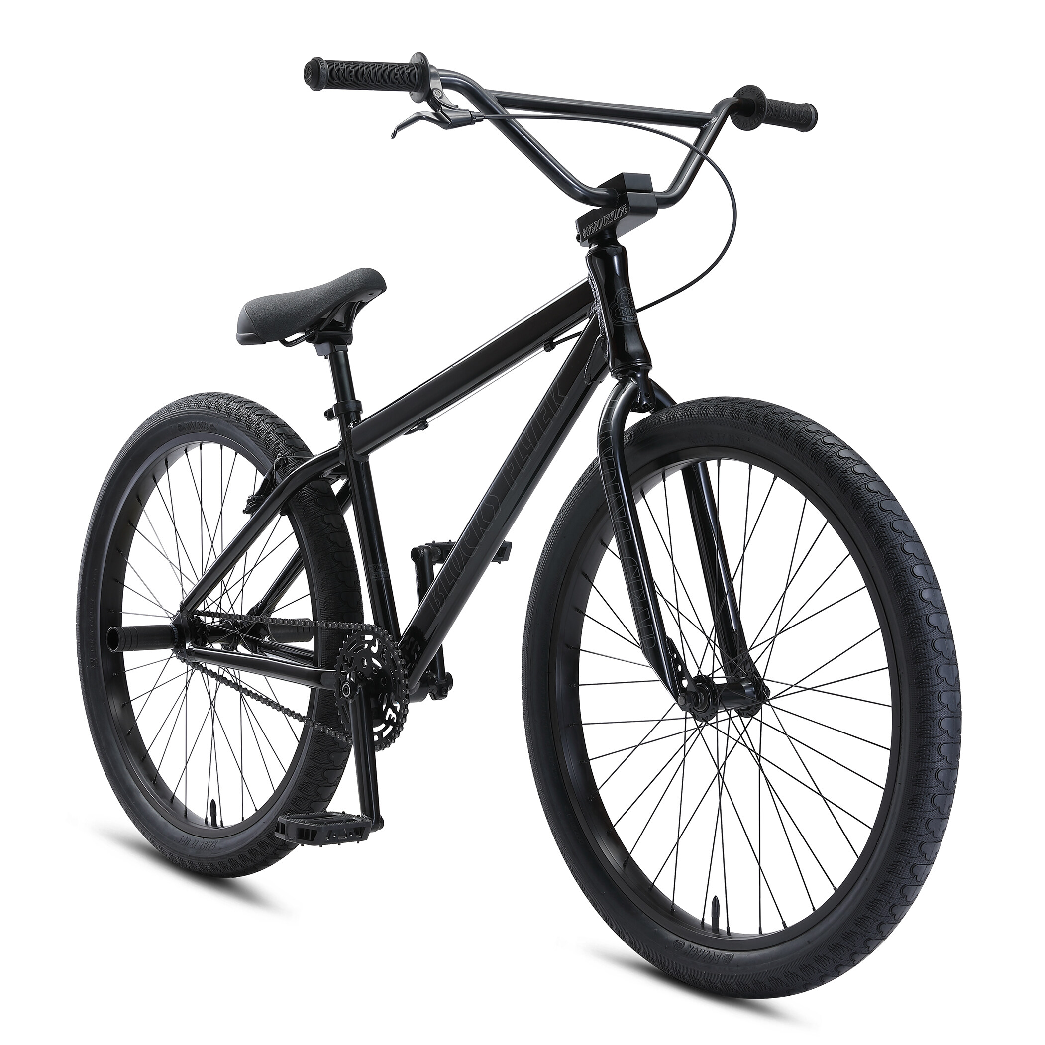 New In Box SE Bikes Stealth Mode Black Blocks Flyer 26