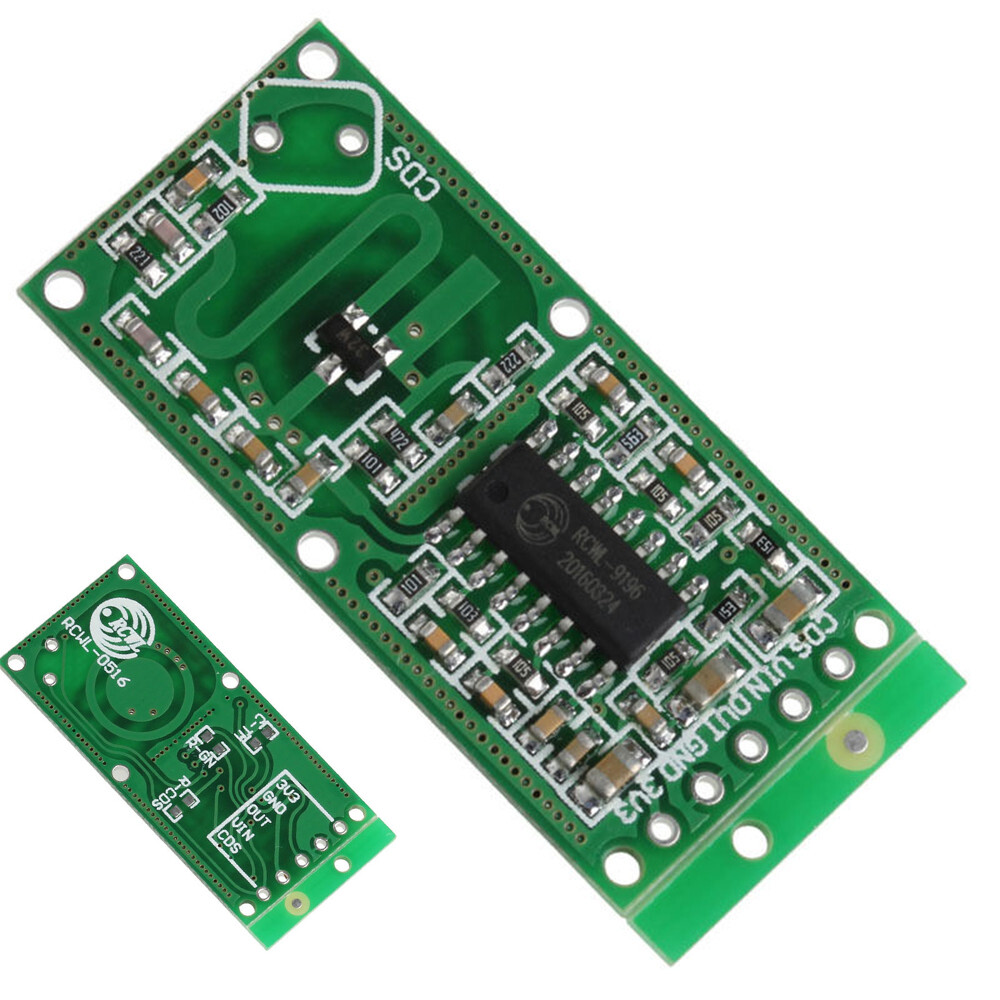 Diymore 1/5 Cái Lò Vi Sóng Radar RCWL-0516 Cảm Biến Chuyển Đổi Mô-đun Cảm Ứng Cơ Thể Con Người