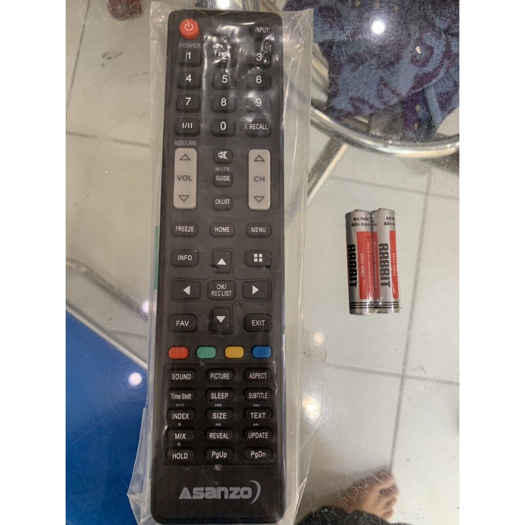 Điều khiển ti vi asanzo smarttv