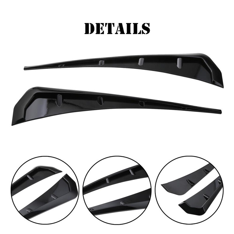 1Pair Car Side Fender Vent Cover Fender Decoration For Honda Benz BWM