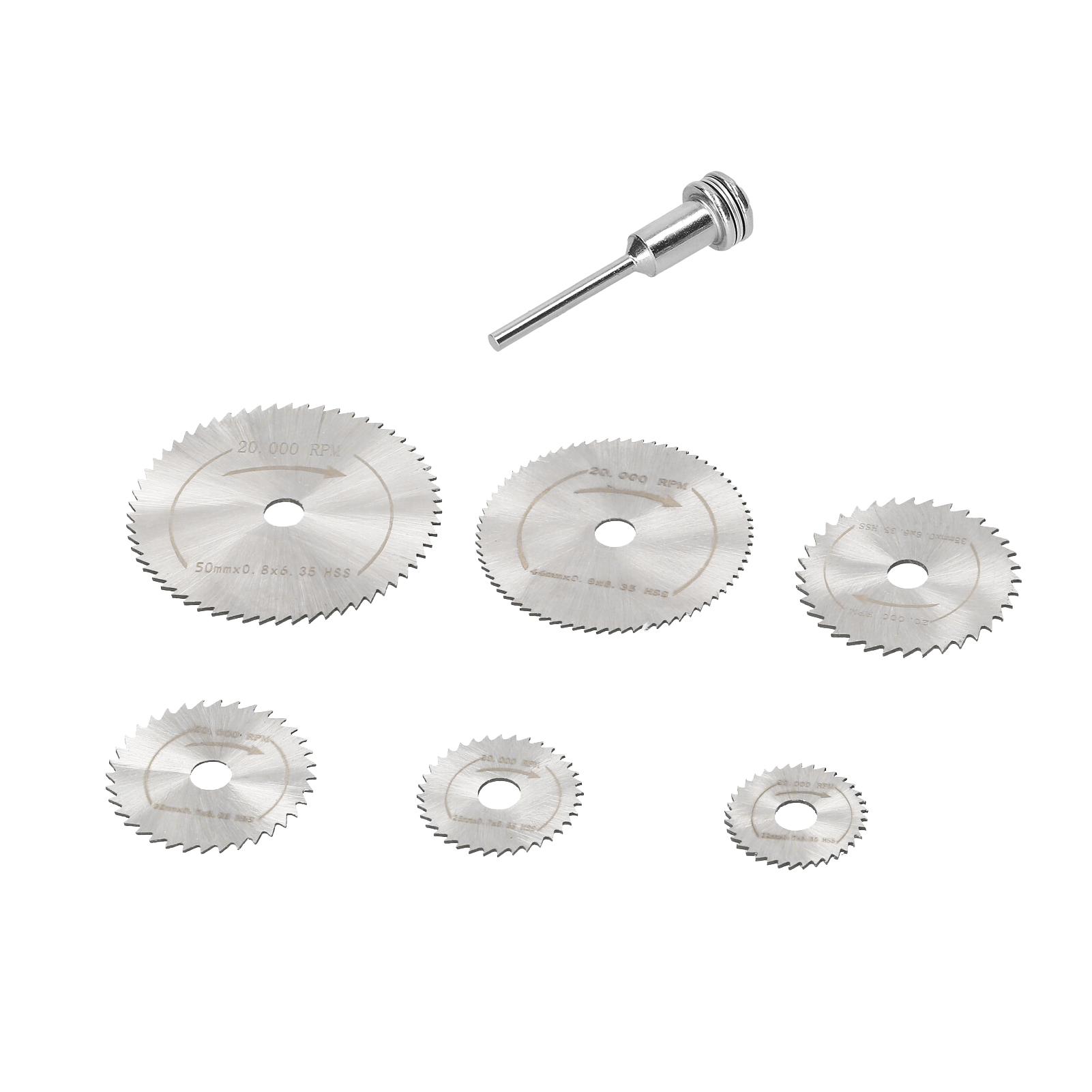 Smart Sensor 7 PCS Mini Saw Blade Set 