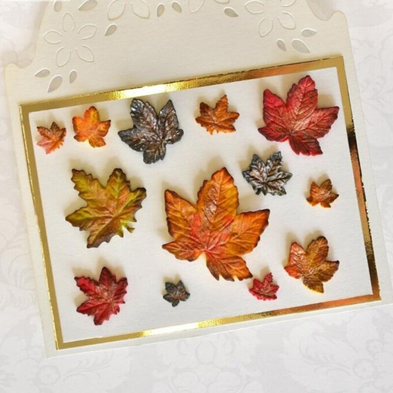 Rose Leaf Silicone Mold Leaves Fondant DIY Cake Decorating Tool Candy Chocolate