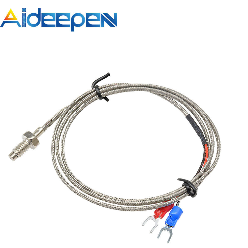 Aideepen 1 Meter Thermocouple Wire Inch M6K Type Thermocouple