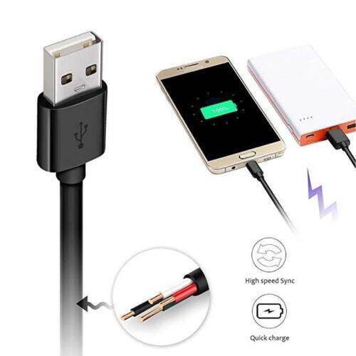 Cáp dữ liệu điện thoại di động Micro USB 1M/2M/3M cho cáp sạc dữ liệu sạc điện thoại Android