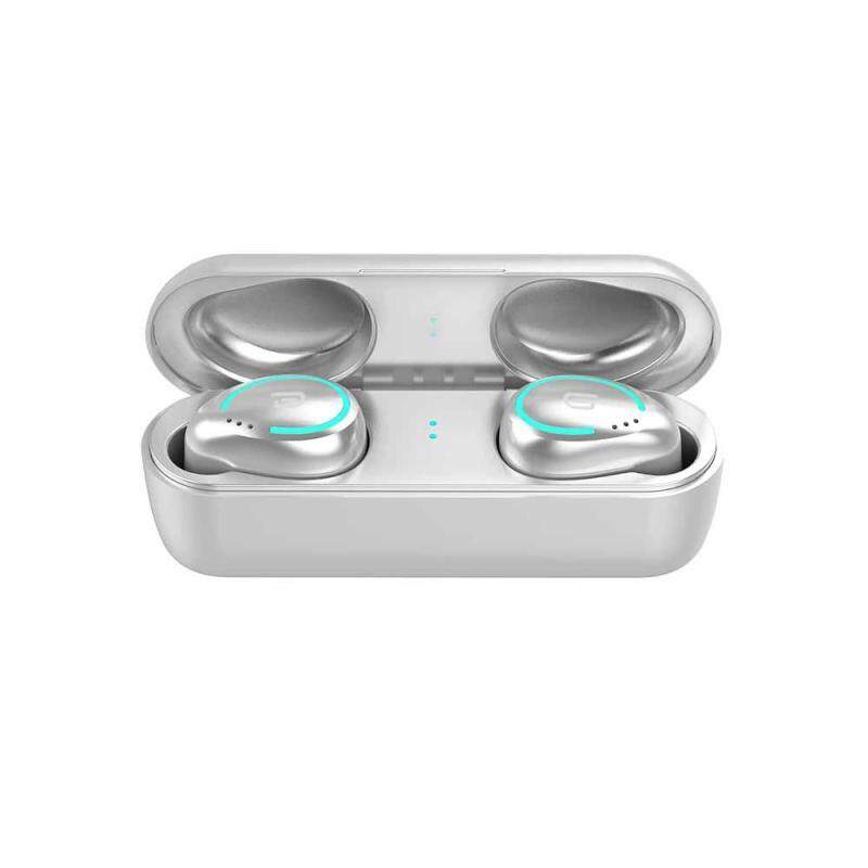 niceEshop TWS-I8 True Wireless Headphones Earphones BT Earbuds 5.0 TWS Earbuds Deep Bass for iOS Android Singapore