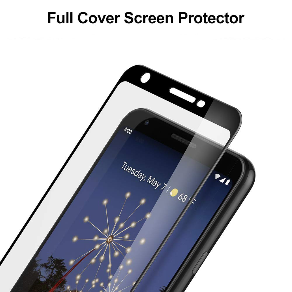 Kính Cường Lực 4D Full Màn Cho Google Pixel 3A, Dán Màn Hình Pixel Full Màn