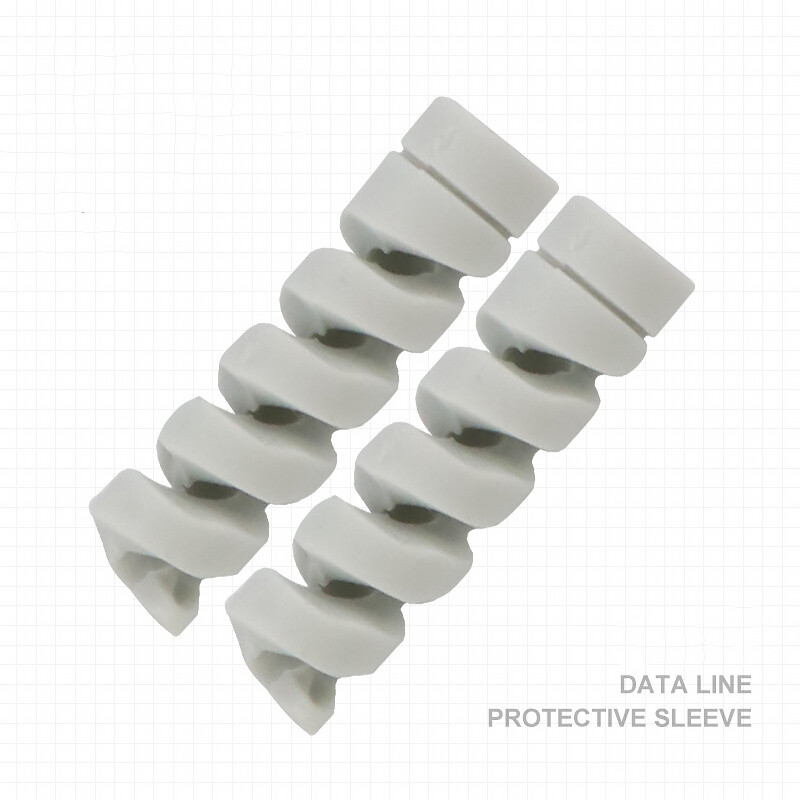 Universal Silicone Spiral Cable Protective Cover Case For Data Line Headphone Charging Cable Anti-break Anti-cracking