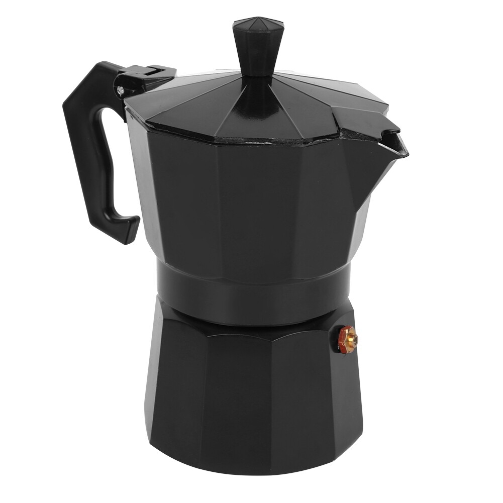 Bình Cà Phê Moka Máy Pha Espresso, Máy Pha Cà Phê Nhôm 3 Ly