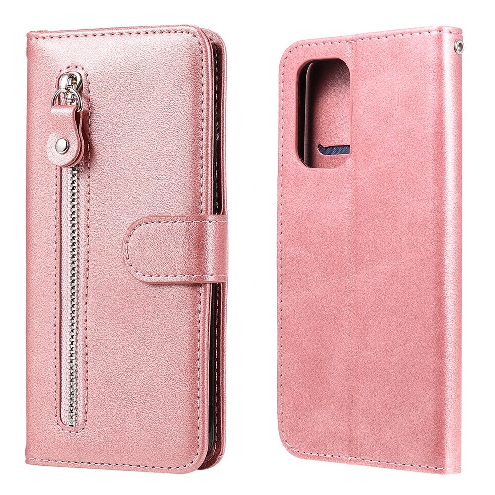 Zipper Leather Phone Case For OPPO A38 A58 A78 A18 A17 A93 A94 A95 A74 A73 A72 A54 5G A92S A94 4G Luxury Wallet Case fashion Wallet Flip Stand Cover Case For OPPO F19 Pro F19 Pro Plus 5G