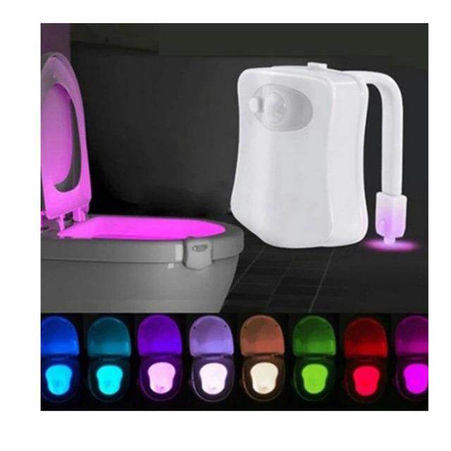PIR Led Toilet Light 16 Colors With Motion Sensor Night Light Waterproof For Bathroom Seat Room WC Lamp Decoration Home