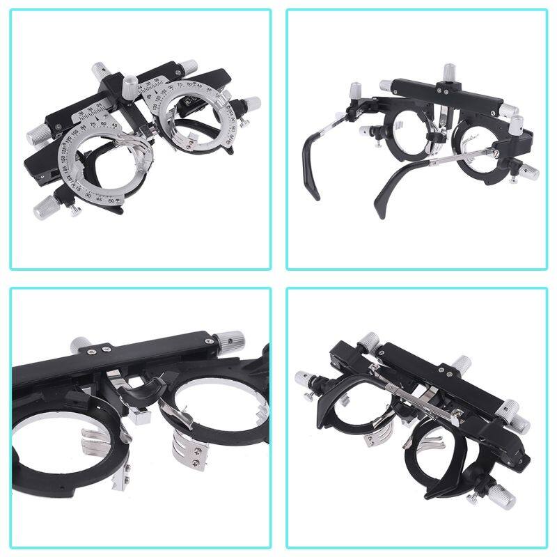 Khung Ống Kính Quang Học Kính, Phụ Kiện Điều Chỉnh Phổ Thông Hợp Kim Titan, Khung Kiểm Tra Nhãn Khoa Đo Thị Lực