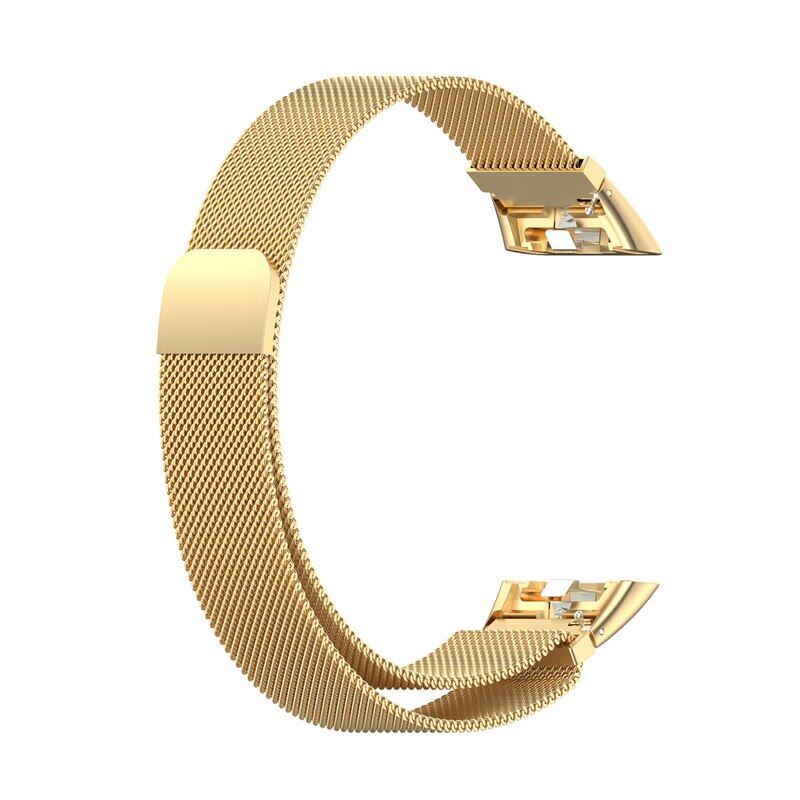 Milanese Strap for Huawei Band 6 Strap Accessories Stainless Steel Metal Buckle Watchband Bracelet for Honor Band 6 Smart Band Strap