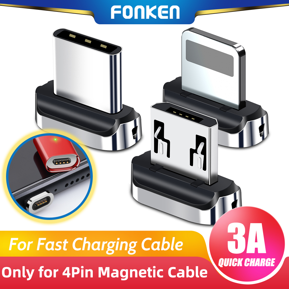 Đầu Nối Micro USB Từ Tính Fonken Chỉ Sử Dụng Cho Cáp Sạc Nam Châm Fonken