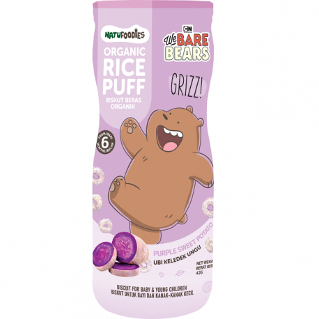 NatuFoodies Baby & Kids Rice Puff / Stick / Teething Rusk Baby Snack ...