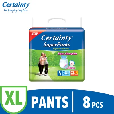 Certainty SuperPants XL 1 x 8's