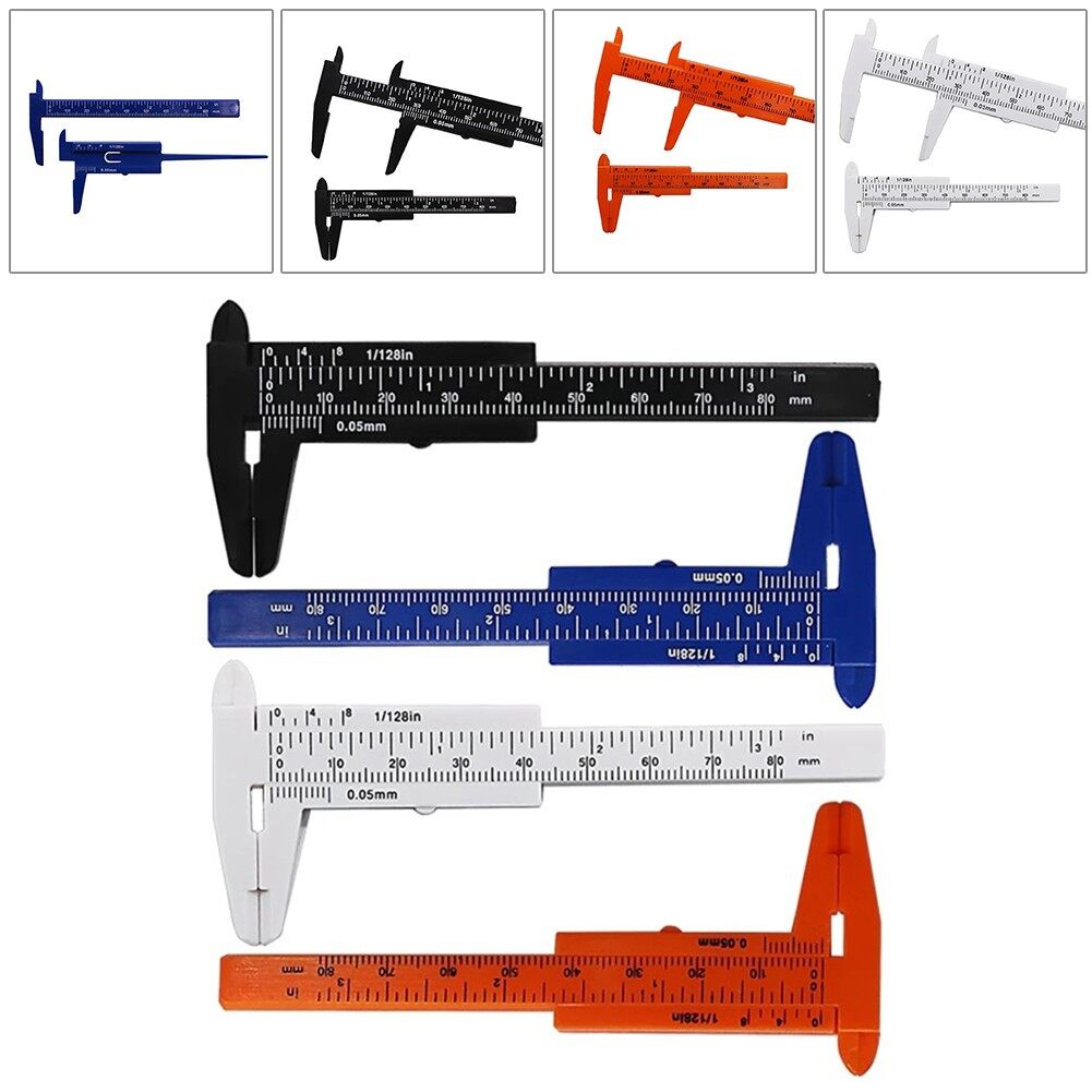 Brand New Vernier Caliper Gauge Measurement Mini Multi Function Plastic