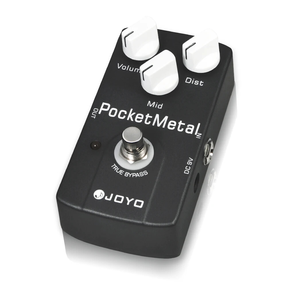 Joyo jf-35 pocket metal distortion effect guitar pedal metal distortion effect electric guitar pedal true bypass