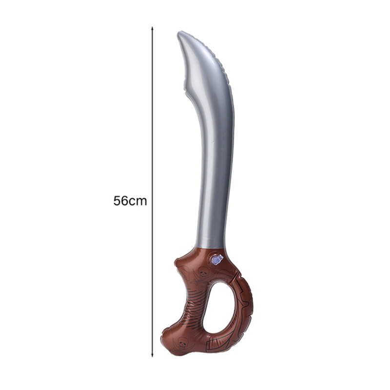 Pirate Knife Balloon Halloween Kids Inflatable Toys Halloween Party Outdoor Fun Game Playing Props Pirate Toy Cosplay