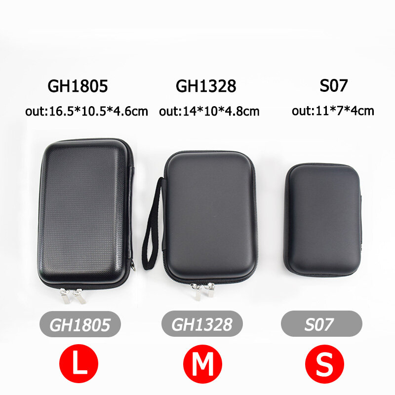 BlueWow Túi Đựng Tai Nghe Chơi Game Màu Đen Túi Đựng Đồ Hình Vuông Hộp Đựng Tai Nghe Bluetooth S07 Túi Bảo Vệ Túi Du Lịch Hộp Đựng Tai Nghe