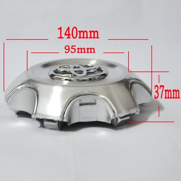 NinWelly Jfqm 4PCS Wheel Centre Cap Hub Rim With Faroe