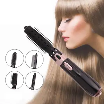 Bumblebaa Hair Dryer Comb Hair Curler And Straightener In One