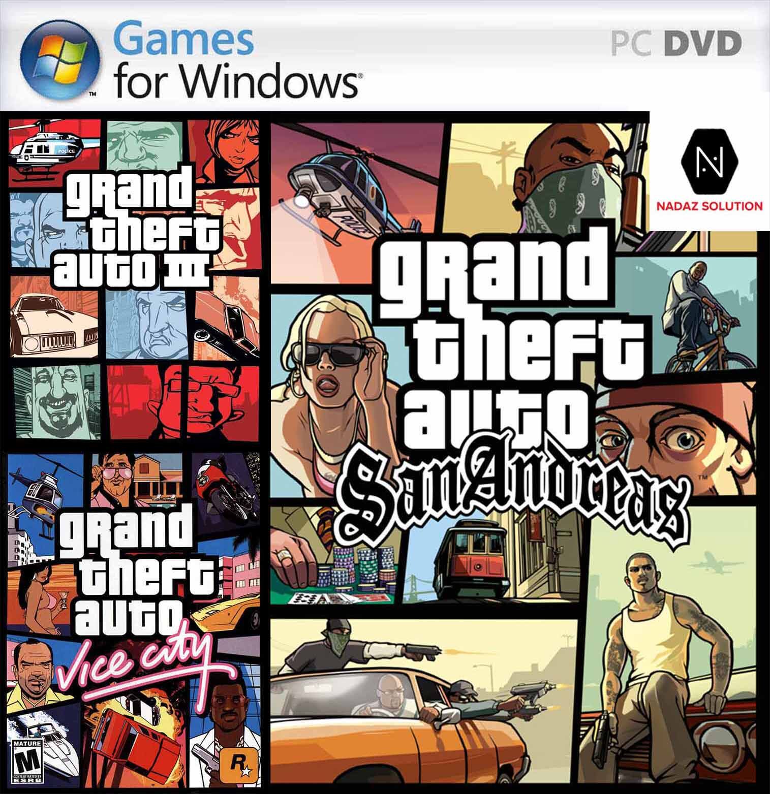 GTA SanAndreas Pc Game DVD