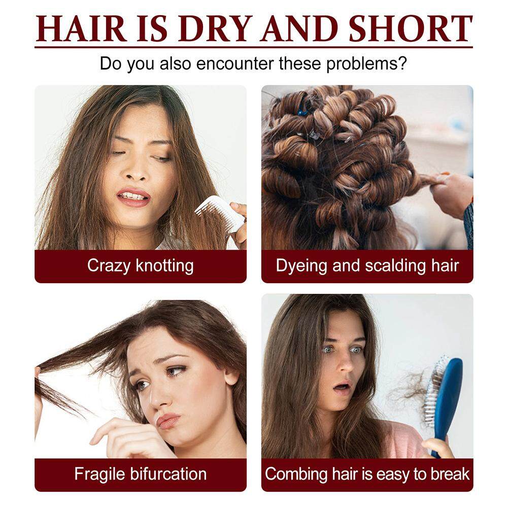 100ml một liên lạc của ma thuật tóc mượt Điều Hòa Để lại trong Mặt nạ tóc cải thiện xoăn cứng