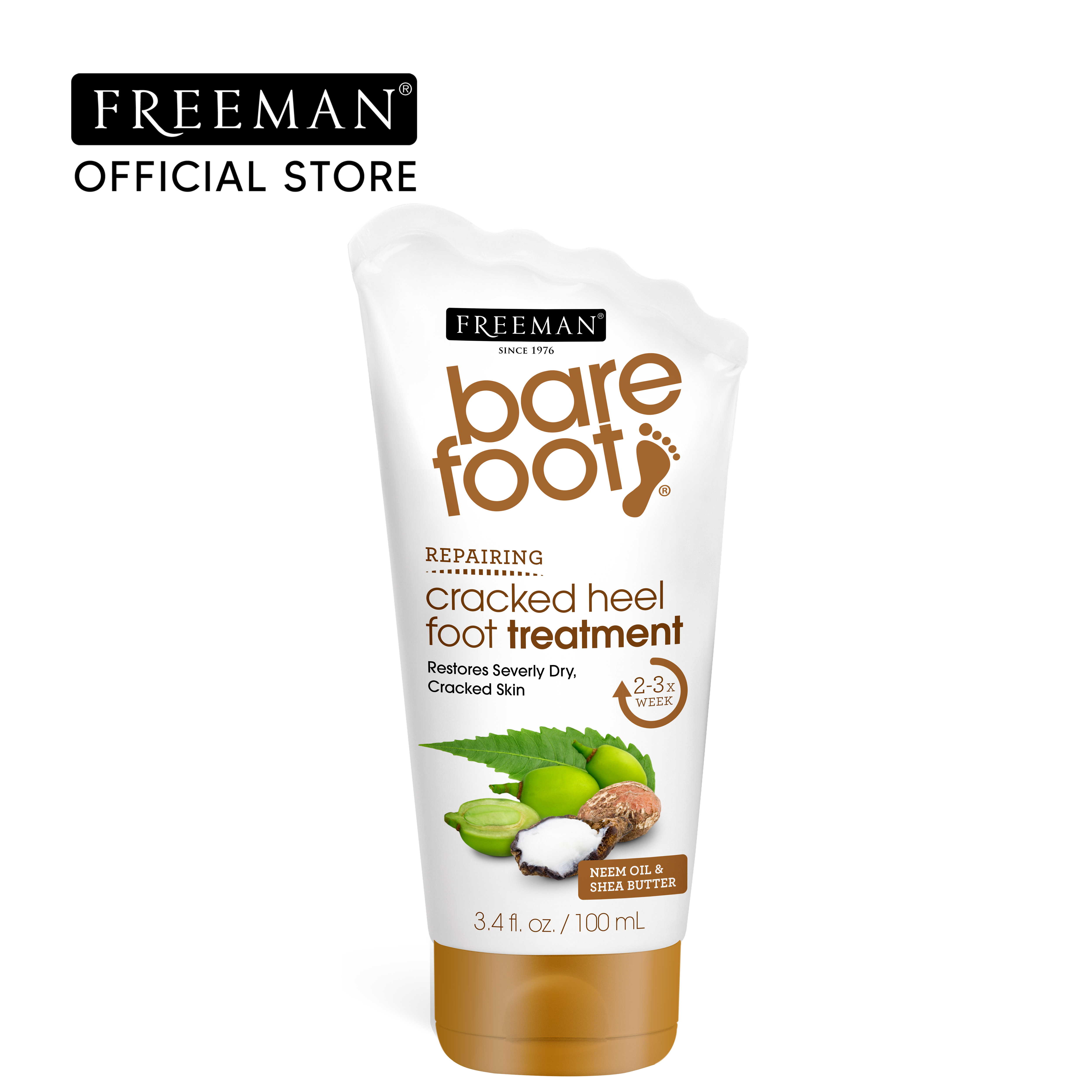 Freeman Bare Foot Repairing Cracked Heel Foot Treatment Neem Oil Shea Butter Lazada
