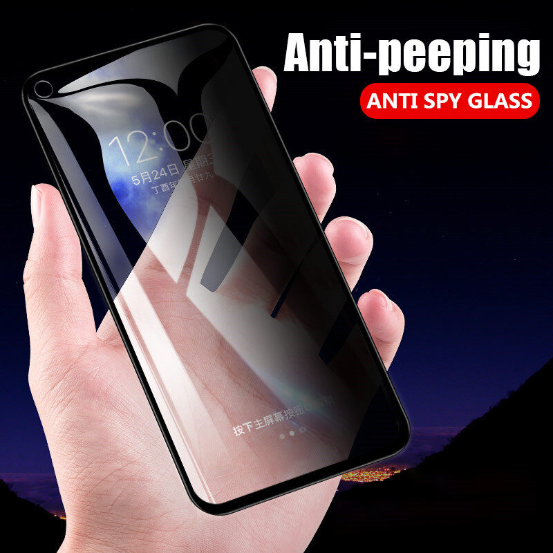 Privacy Tempered Glass for [Huawei P10 / P20 / P30 / Mate 9 / Mate 10 / Mate 20 / Honor 7X / 8X / 9X / Nova 2 / Nova 3 / Nova 4 / Nova 5 / 5i / 5i Pro / Y9 Prime (2019)] Full Cover Anti Peeping Screen Protector Film
