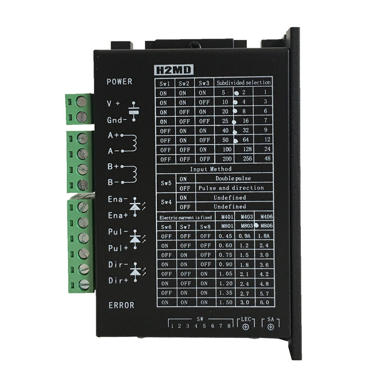 H2MD Stepper Motor Driver Terminal Machine/laser Machine/marking Machine 57/86 Stepper Motor Controller